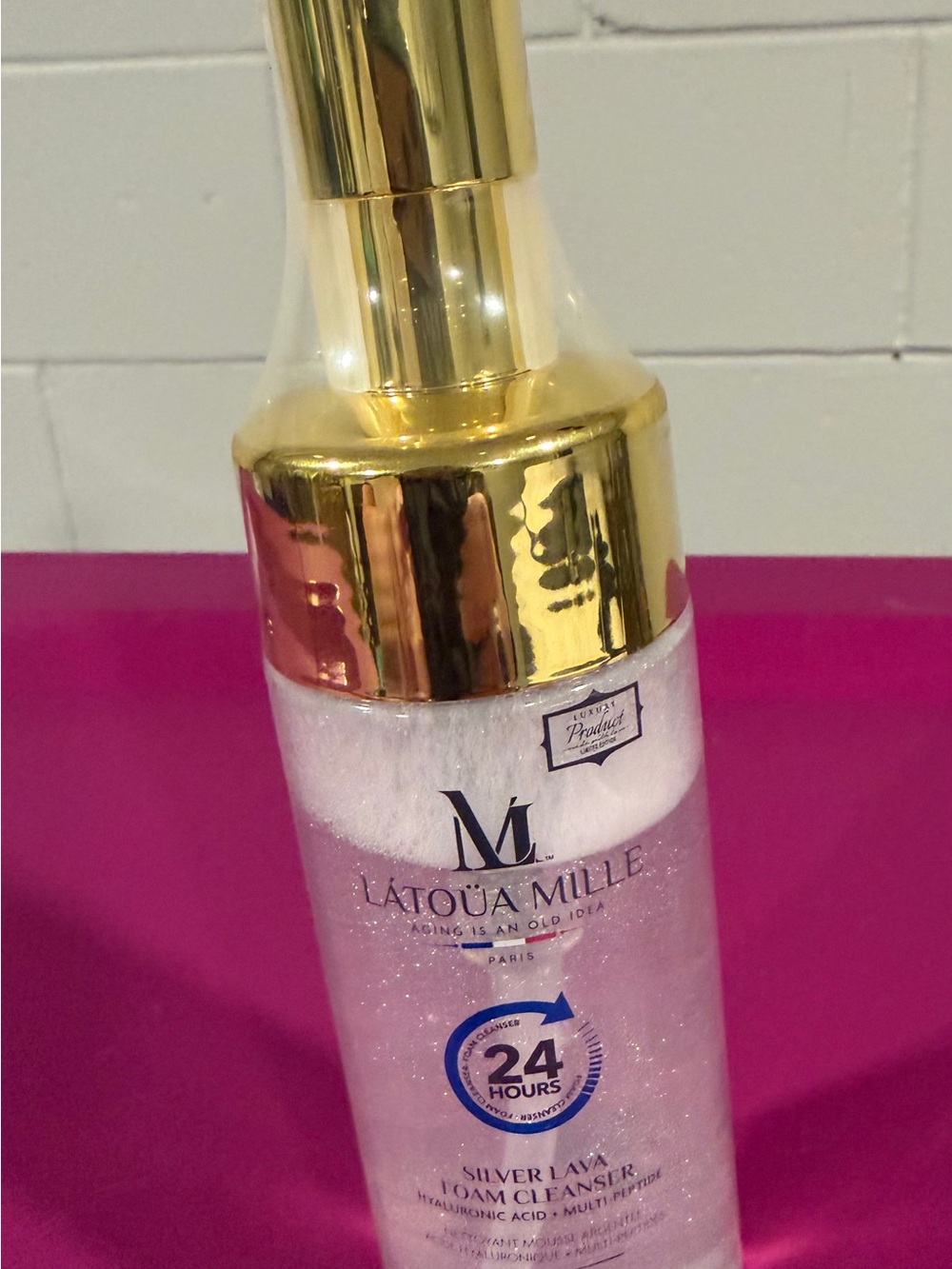 Silver Lava Foam Cleanser